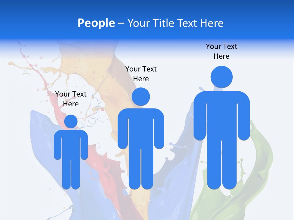 Fresh Splash Yellow PowerPoint Template