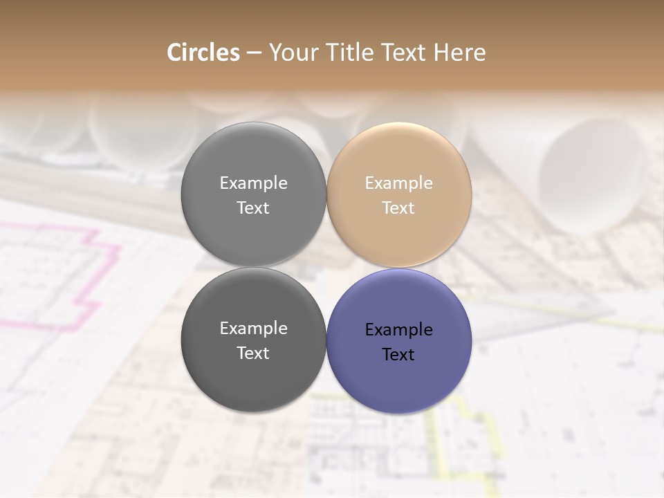 Architectural Document Paperwork PowerPoint Template