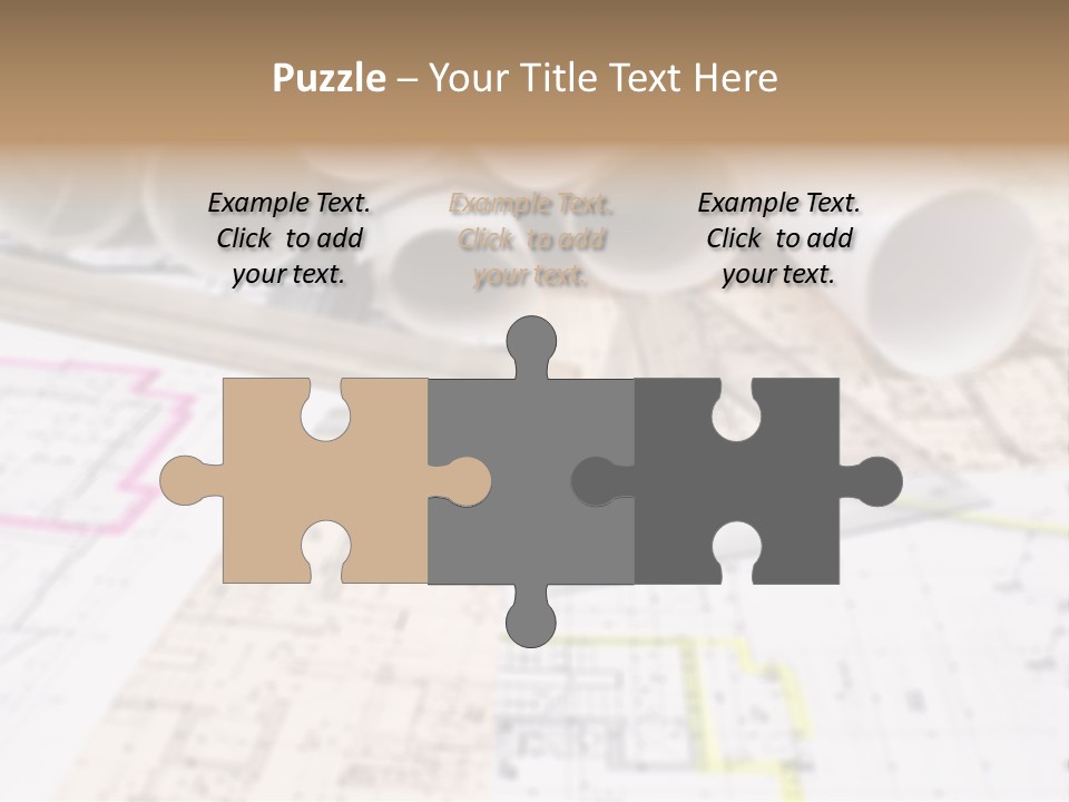 Architectural Document Paperwork PowerPoint Template