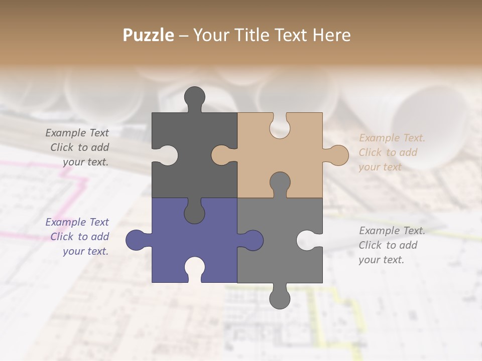 Architectural Document Paperwork PowerPoint Template