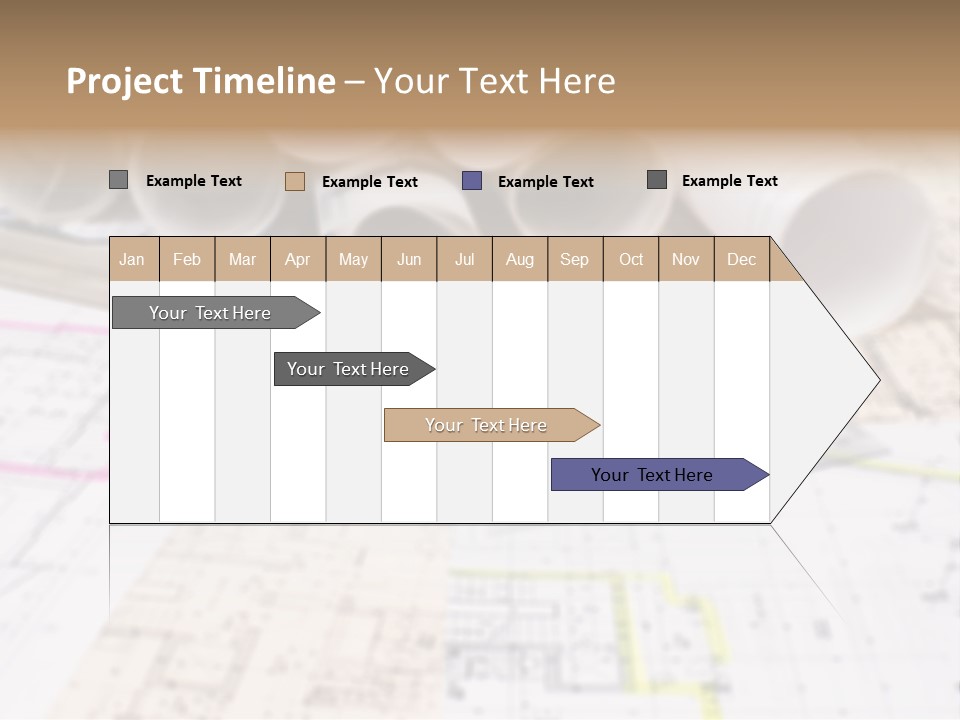 Architectural Document Paperwork PowerPoint Template