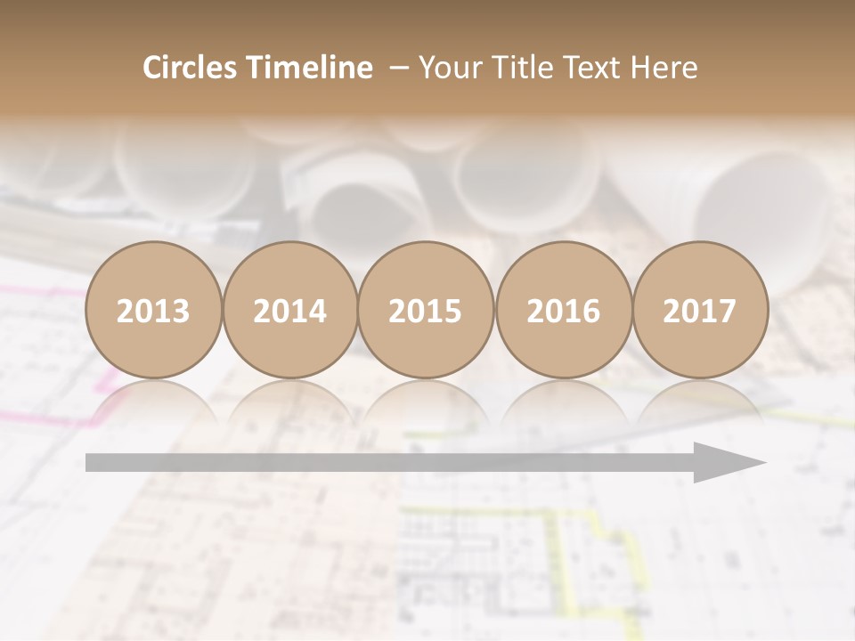 Architectural Document Paperwork PowerPoint Template