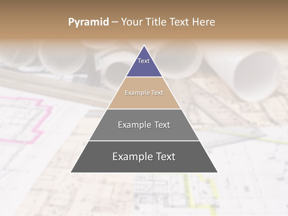 Architectural Document Paperwork PowerPoint Template