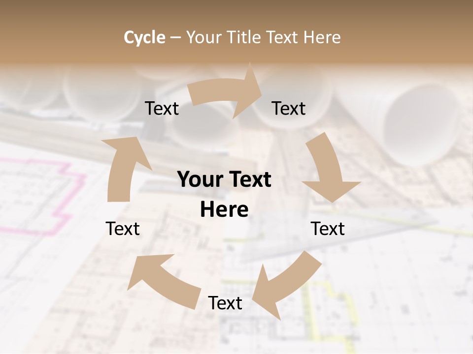 Architectural Document Paperwork PowerPoint Template