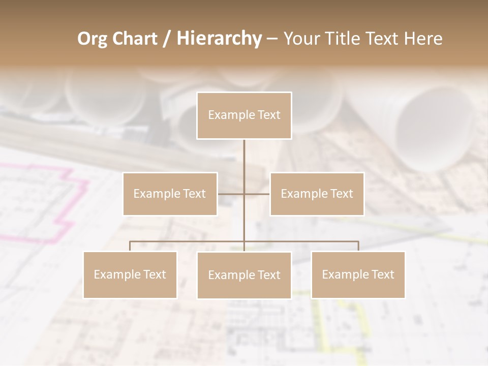 Architectural Document Paperwork PowerPoint Template