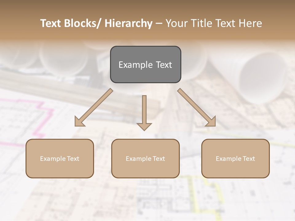 Architectural Document Paperwork PowerPoint Template