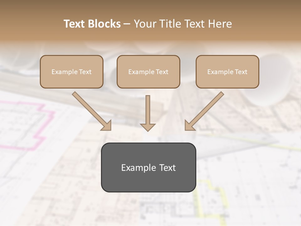 Architectural Document Paperwork PowerPoint Template