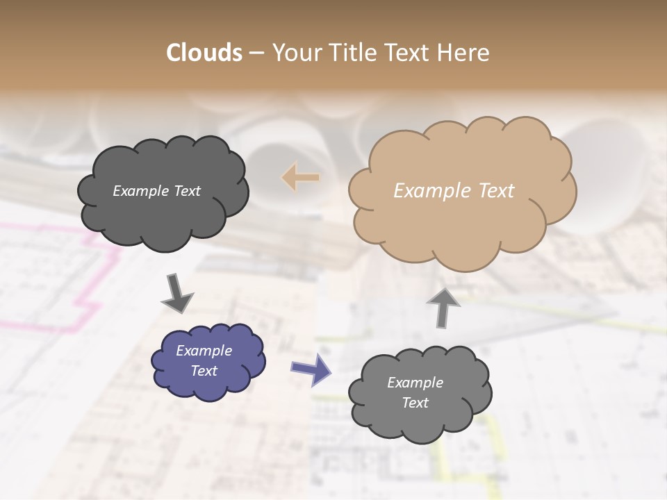 Architectural Document Paperwork PowerPoint Template