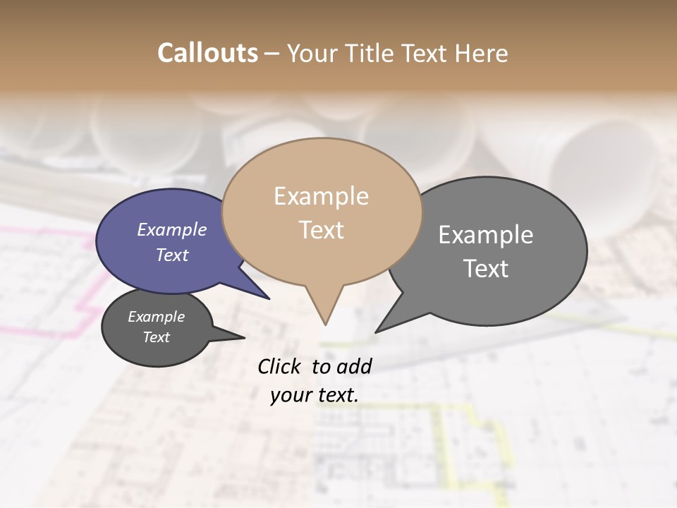 Architectural Document Paperwork PowerPoint Template