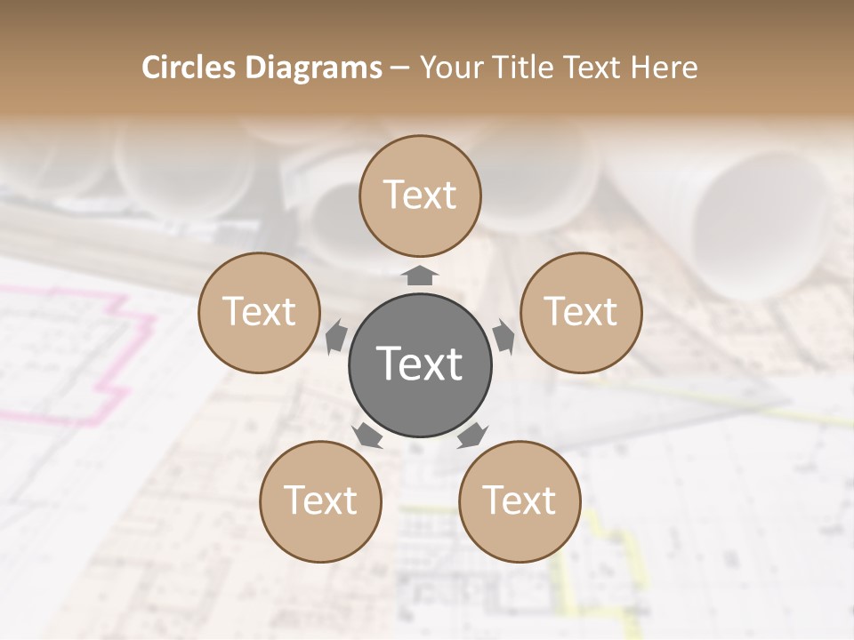 Architectural Document Paperwork PowerPoint Template