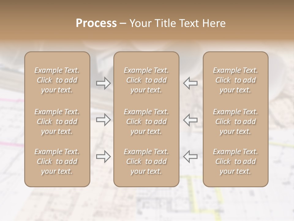 Architectural Document Paperwork PowerPoint Template