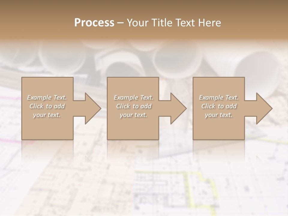 Architectural Document Paperwork PowerPoint Template