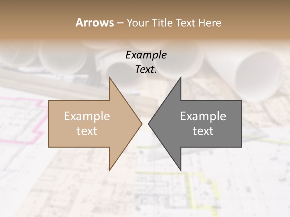 Architectural Document Paperwork PowerPoint Template
