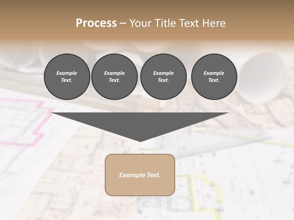 Architectural Document Paperwork PowerPoint Template