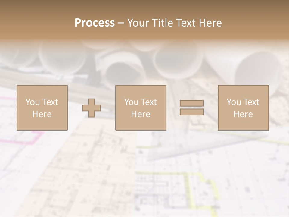 Architectural Document Paperwork PowerPoint Template