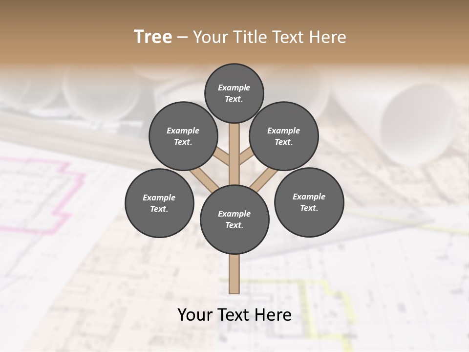 Architectural Document Paperwork PowerPoint Template