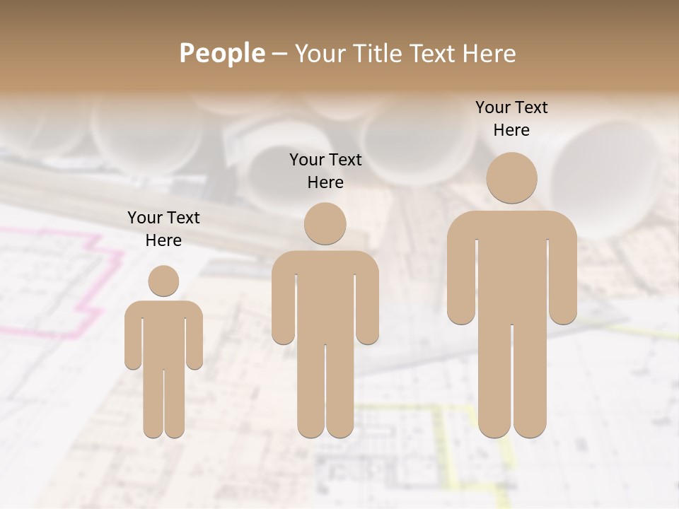 Architectural Document Paperwork PowerPoint Template