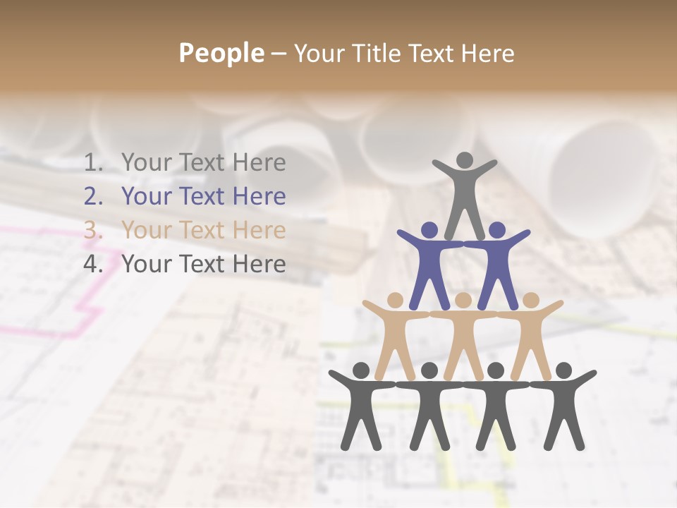 Architectural Document Paperwork PowerPoint Template