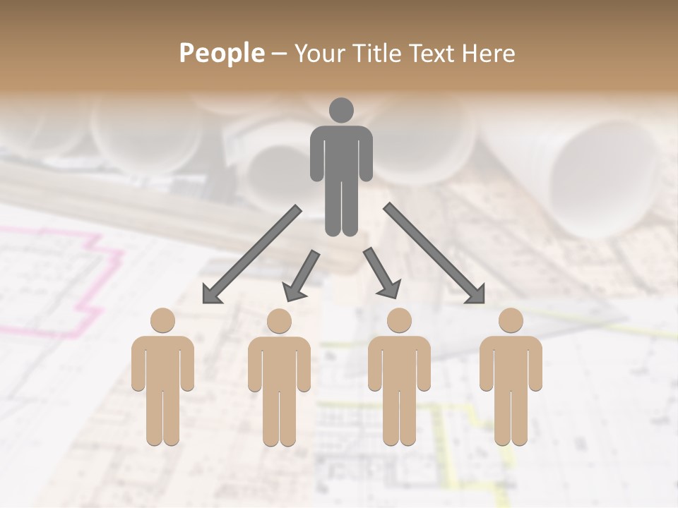 Architectural Document Paperwork PowerPoint Template