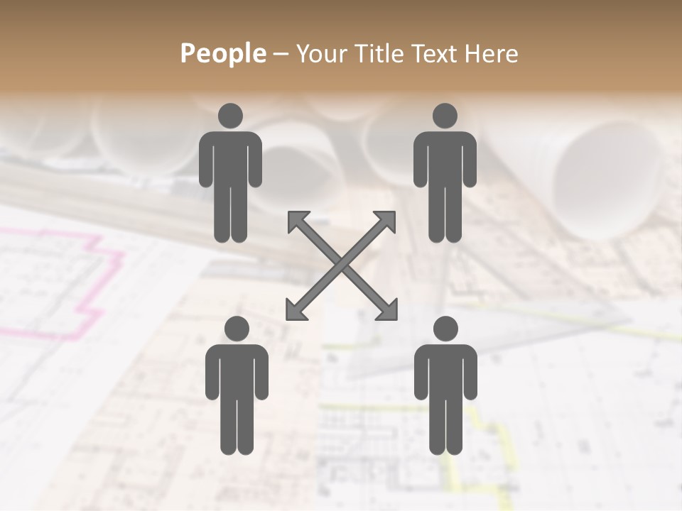 Architectural Document Paperwork PowerPoint Template