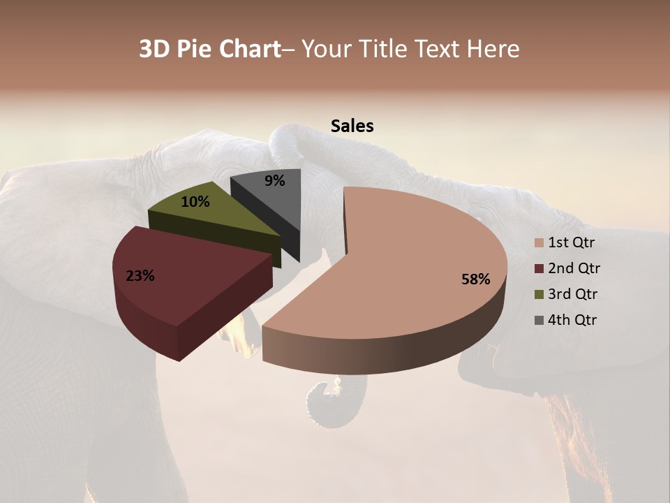 Animal Gentleness Gentle PowerPoint Template