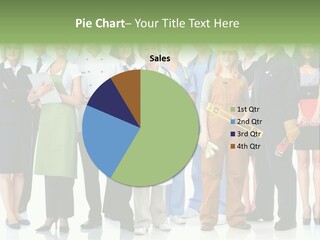 A Group Of People Standing Next To Each Other PowerPoint Template