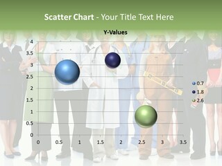 A Group Of People Standing Next To Each Other PowerPoint Template