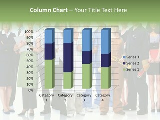 A Group Of People Standing Next To Each Other PowerPoint Template