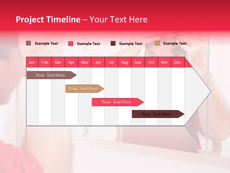 Follicle Vanity Person PowerPoint Template