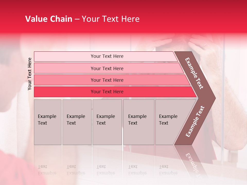 Follicle Vanity Person PowerPoint Template