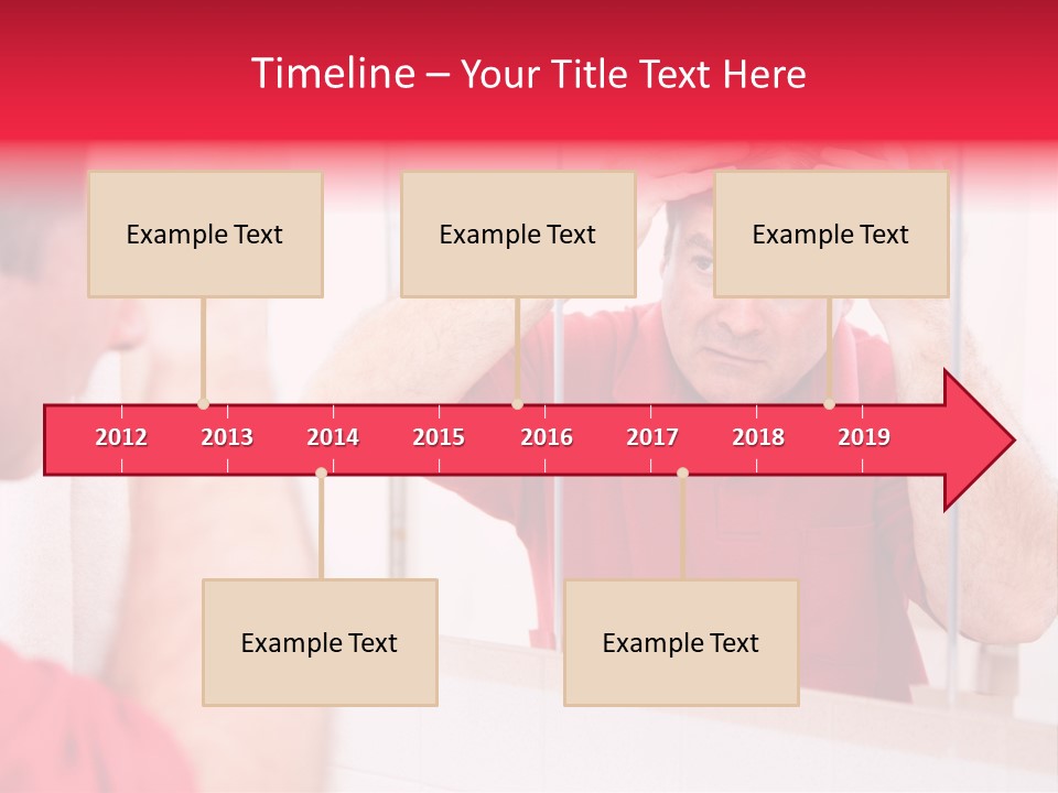 Follicle Vanity Person PowerPoint Template