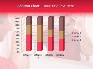 Follicle Vanity Person PowerPoint Template