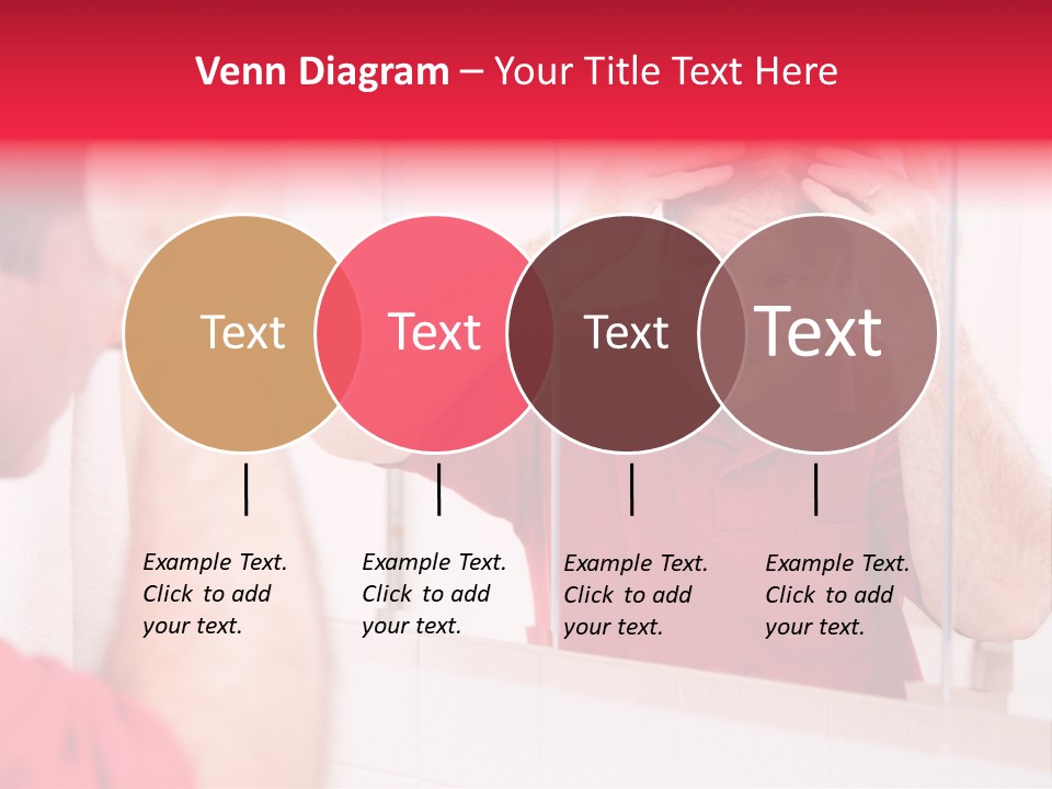 Follicle Vanity Person PowerPoint Template