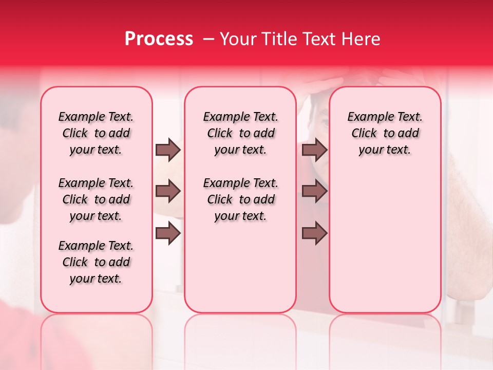 Follicle Vanity Person PowerPoint Template