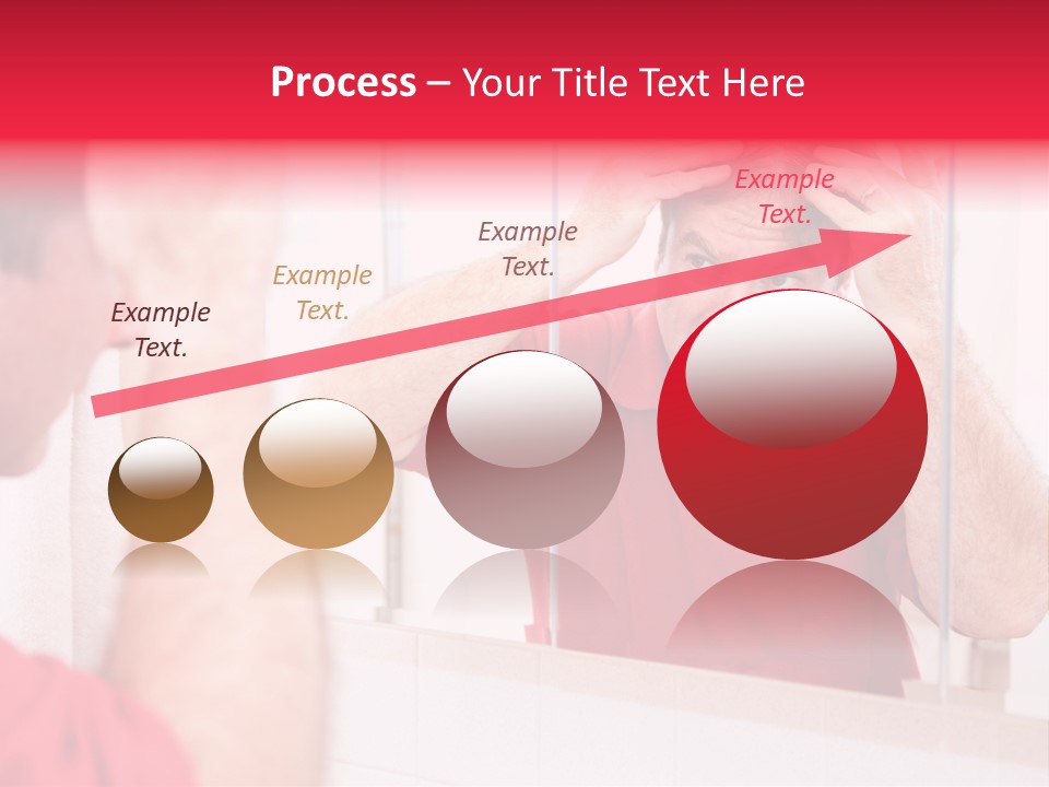 Follicle Vanity Person PowerPoint Template