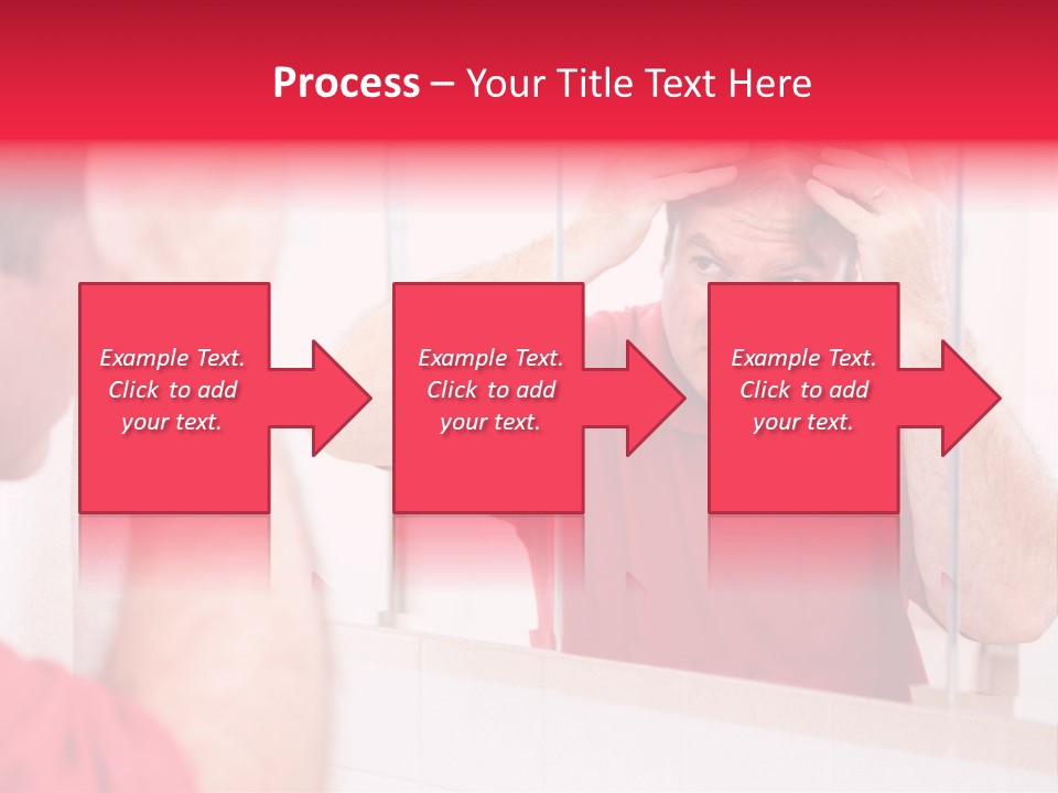 Follicle Vanity Person PowerPoint Template