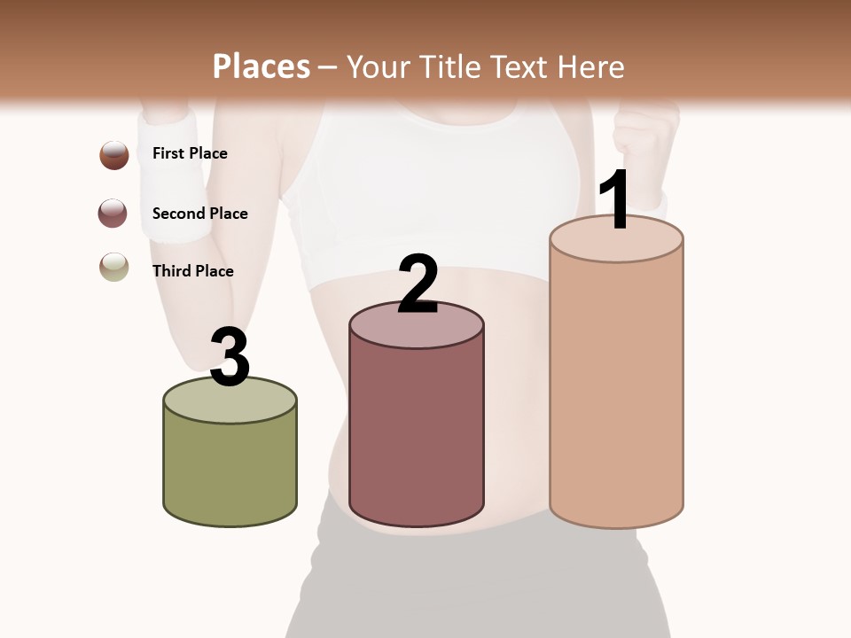 Energetic Lifestyle Teacher PowerPoint Template