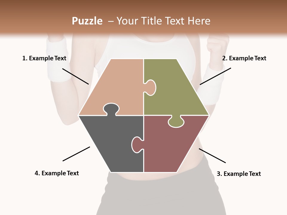 Energetic Lifestyle Teacher PowerPoint Template