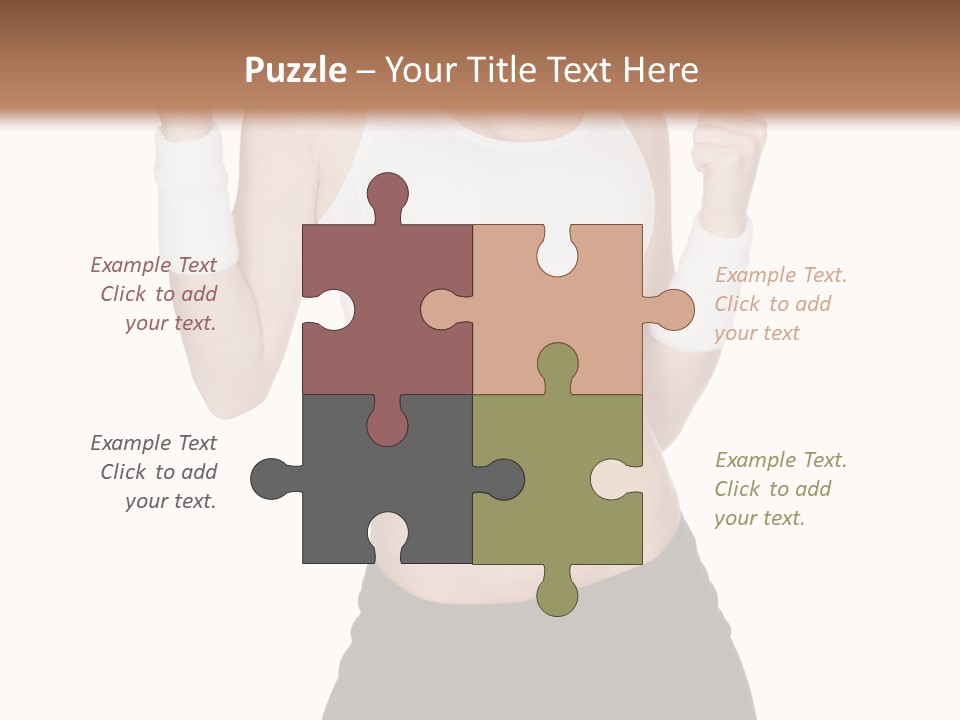 Energetic Lifestyle Teacher PowerPoint Template