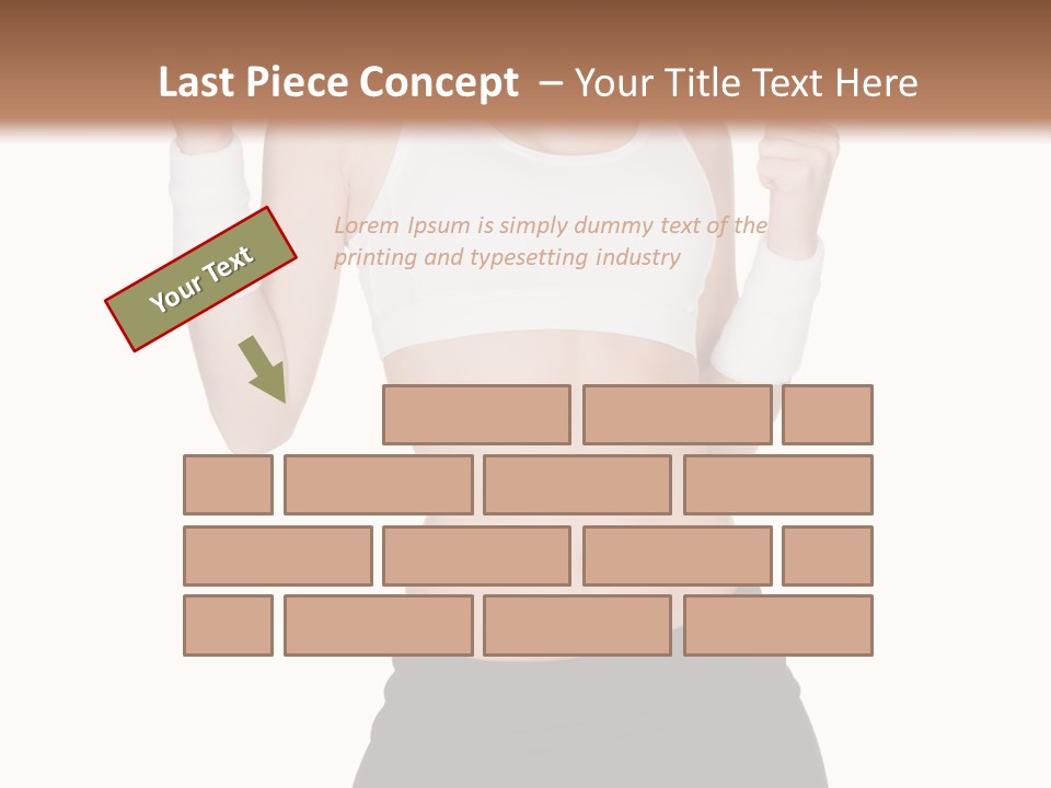 Energetic Lifestyle Teacher PowerPoint Template