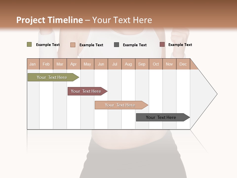 Energetic Lifestyle Teacher PowerPoint Template