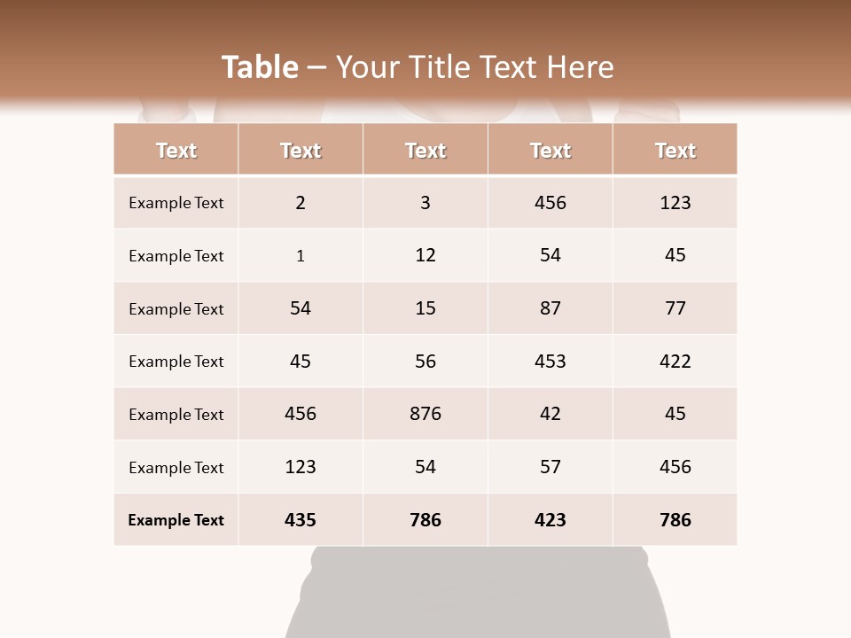 Energetic Lifestyle Teacher PowerPoint Template