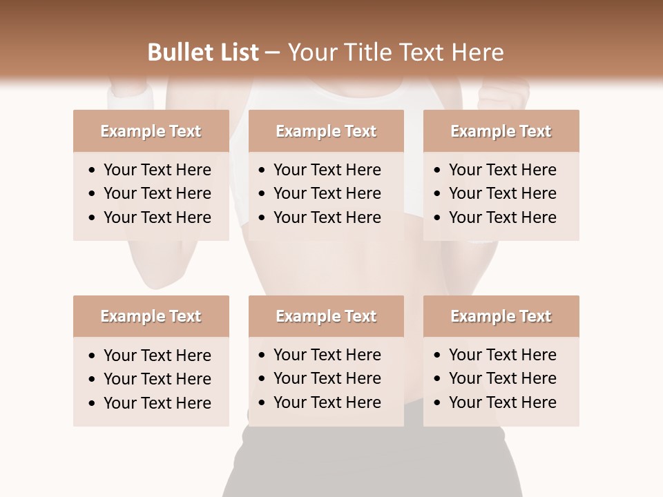 Energetic Lifestyle Teacher PowerPoint Template