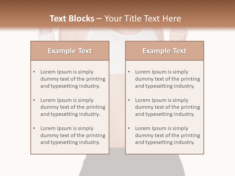 Energetic Lifestyle Teacher PowerPoint Template