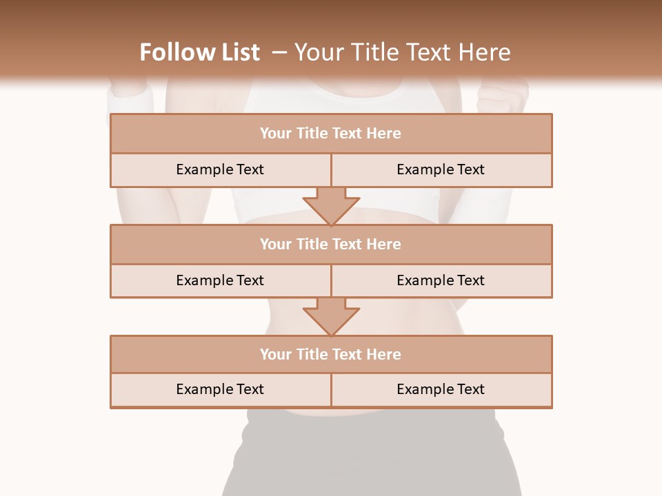 Energetic Lifestyle Teacher PowerPoint Template