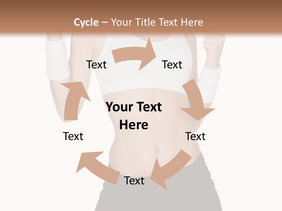 Energetic Lifestyle Teacher PowerPoint Template