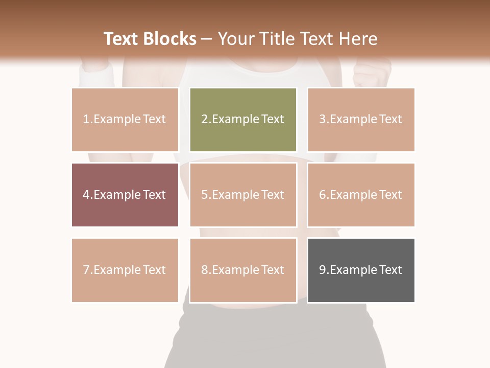 Energetic Lifestyle Teacher PowerPoint Template