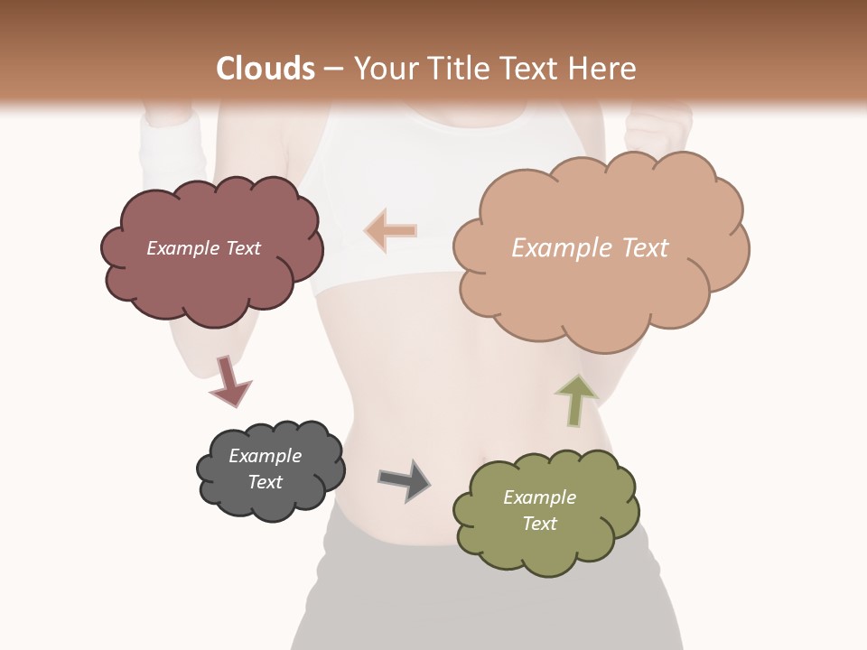 Energetic Lifestyle Teacher PowerPoint Template