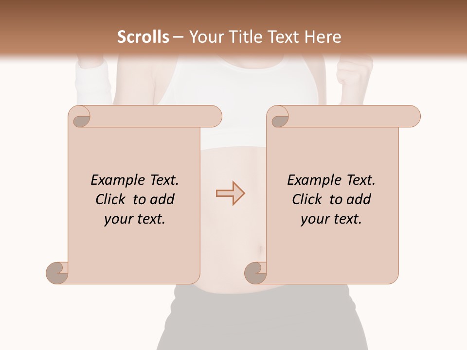 Energetic Lifestyle Teacher PowerPoint Template