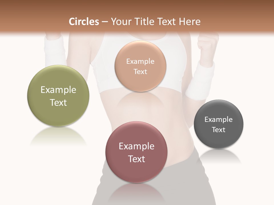 Energetic Lifestyle Teacher PowerPoint Template